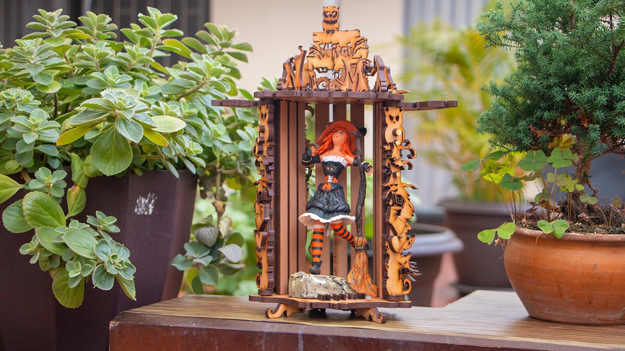 Caja de Brujas para Figuras