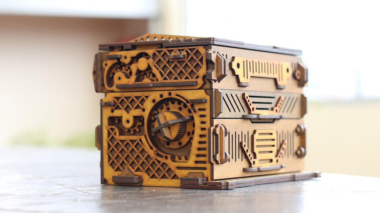 Caja Mecánica Steampunk