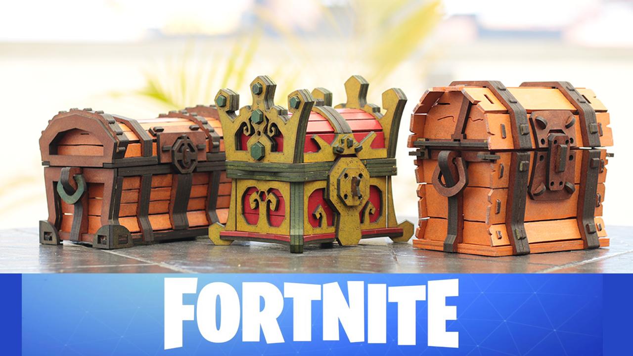 PACK 3 Cofres Fortnite