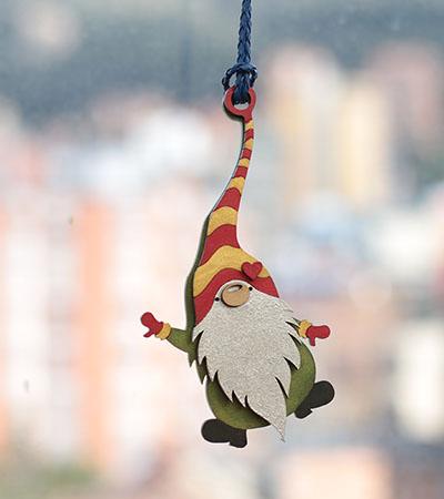 Gnomos Navideños Colgantes