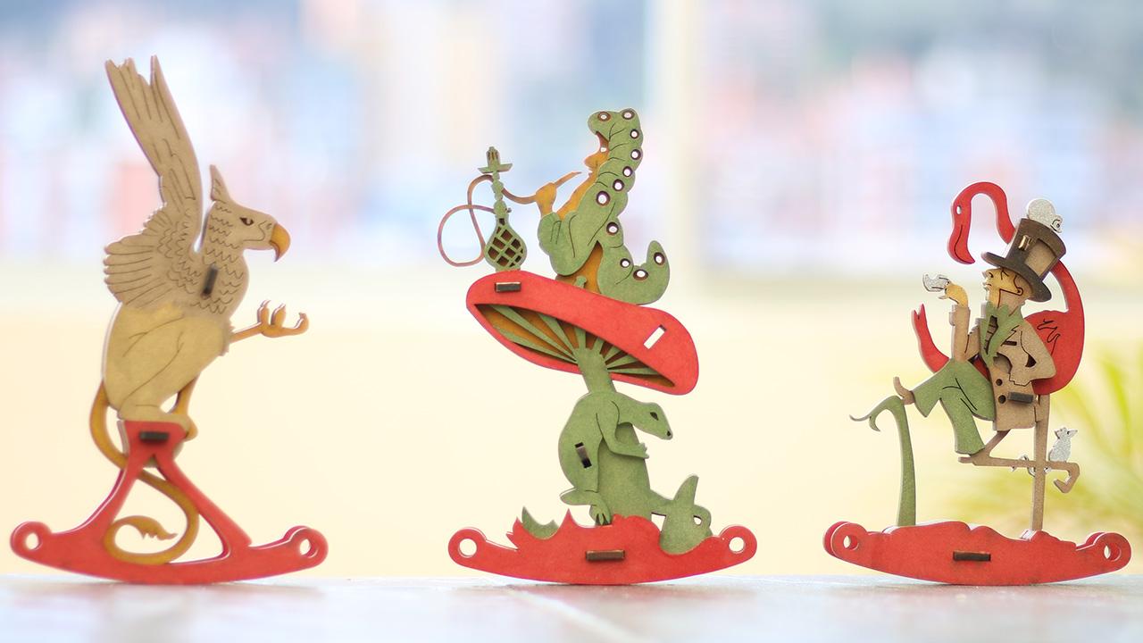 Grifo de Alicia en el País de las Maravillas