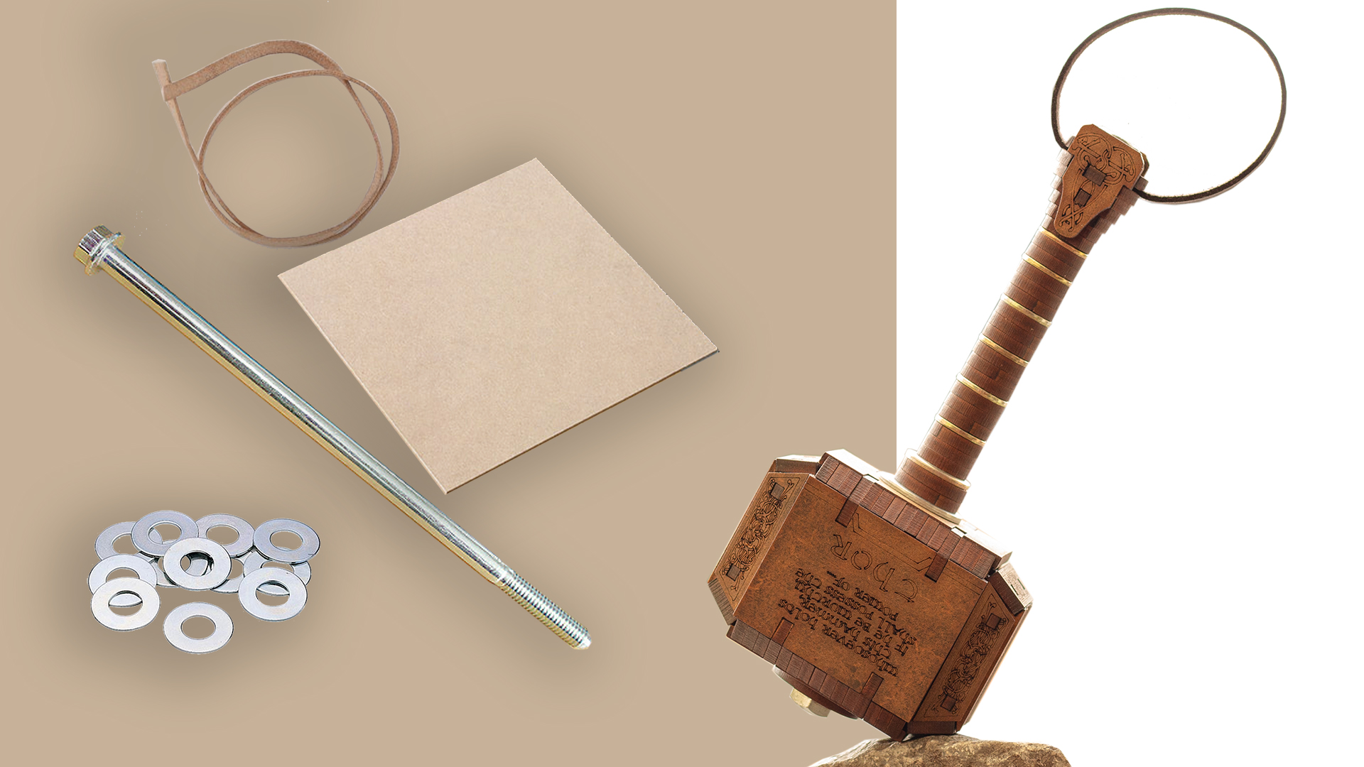 Puzzle Martillo de Thor