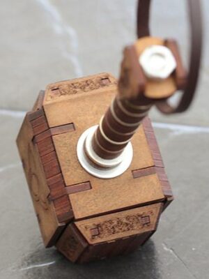 Puzzle Martillo de Thor en Corte Laser (PDF)