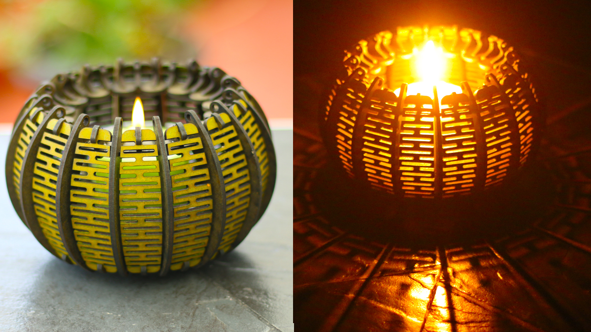 Porta Vela Esférico