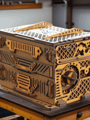 Caja Mecánica Steampunk (PDF)