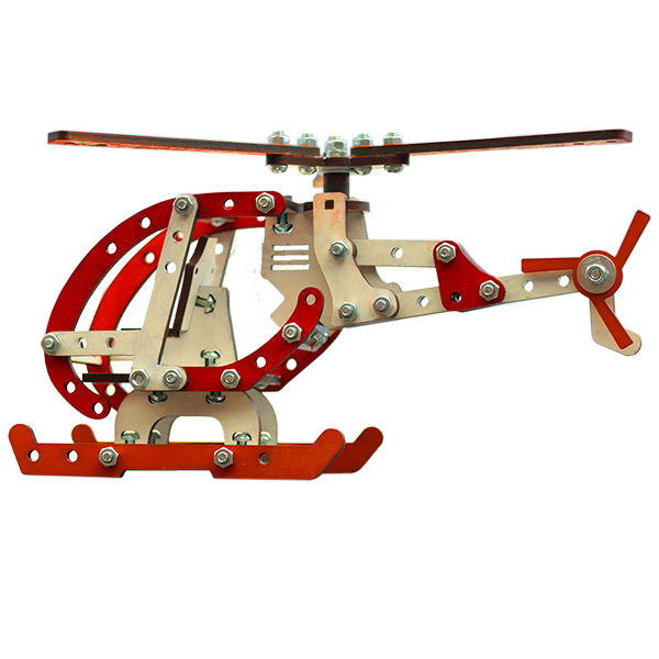 Helicóptero Mecánico de Juguete