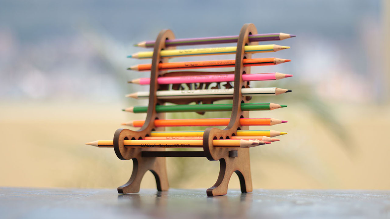 Silla para Lápices y Colores