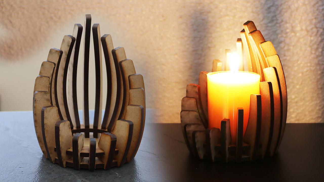 Lámpara de Mesa Porta Vela