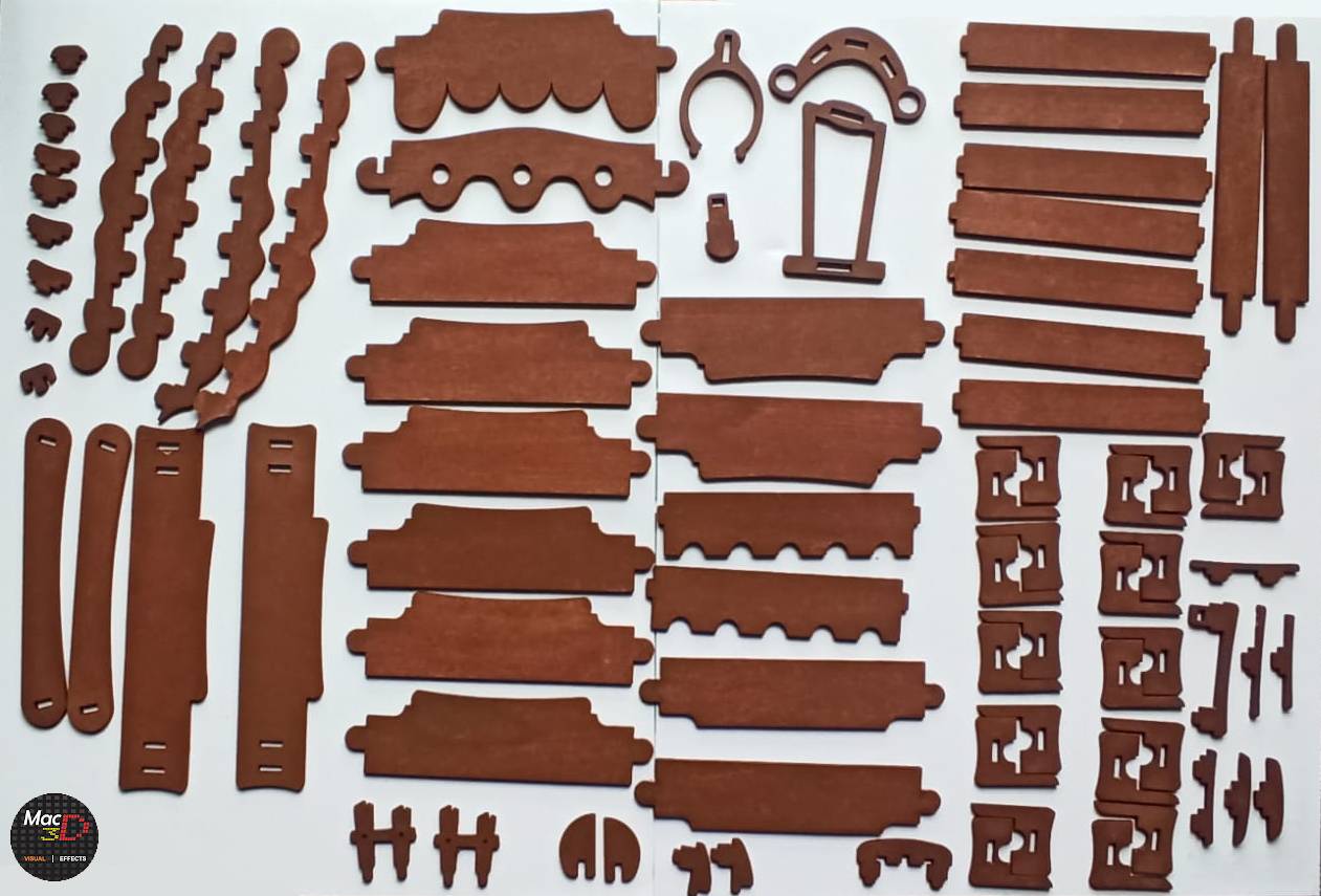 Caja Casita de Chocolate