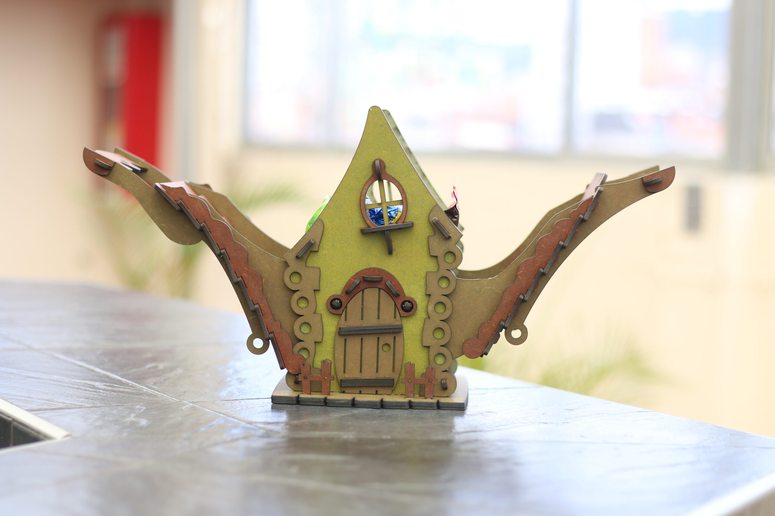 Caja Casita de Chocolate