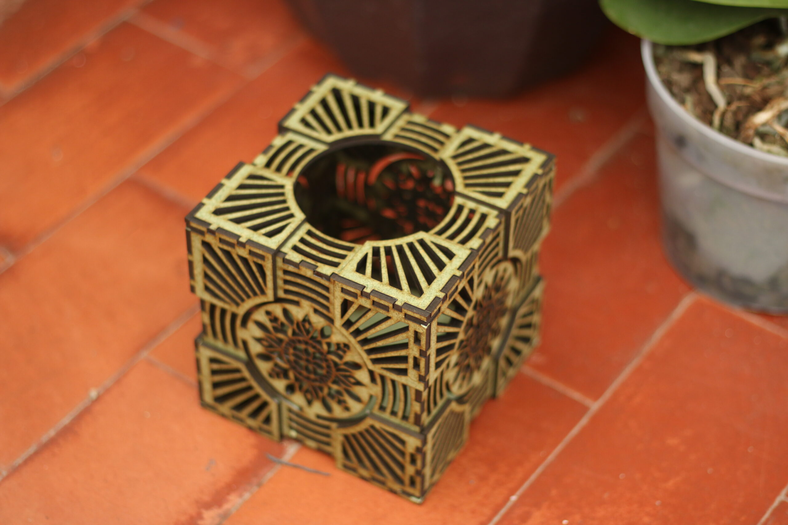 Cubo Porta Vela