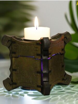 Porta Vela Secreta para Corte Láser (PDF)